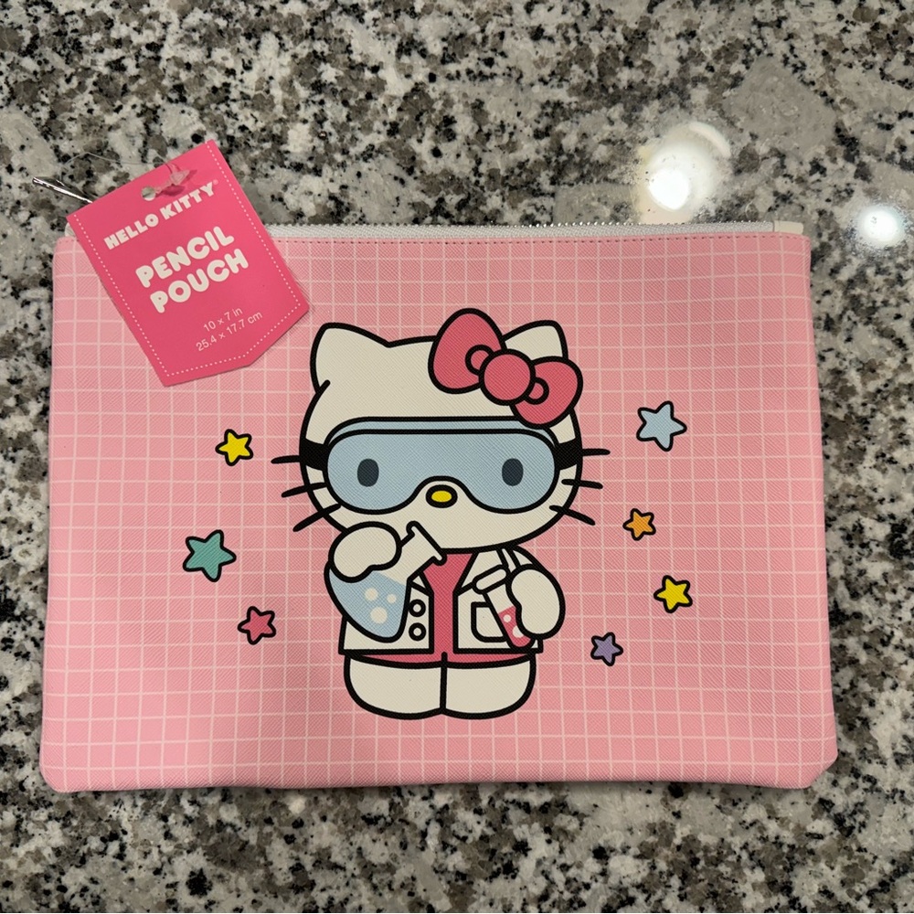 LARGE HELLO KITTY PENCIL POUCH